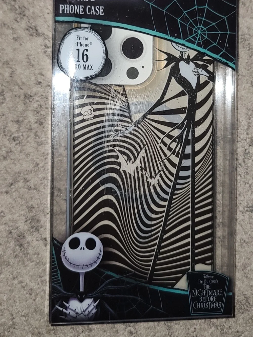 Disney The Nightmare Before Christmas MagSafe phone case iPhone 16 Pro Max. New